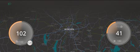 Neptune 3 UI – Instrument Cluster